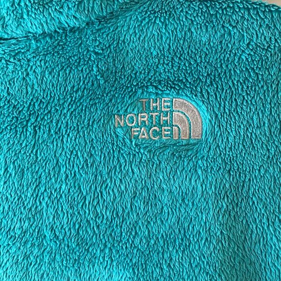 THE NORTH FACE Osito Silken Fleece Full-Zip Jacket Teal S MSRP $100 - Picture 6 of 7